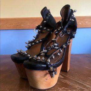 Jeffrey Campbell Spike Chunky High Heels